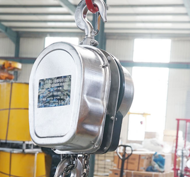 不銹鋼環(huán)鏈電動葫蘆更適用于易腐物料吊運工作