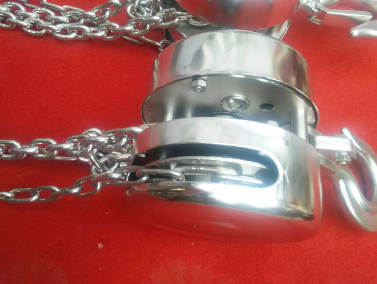 冠航牌不銹鋼手拉葫蘆